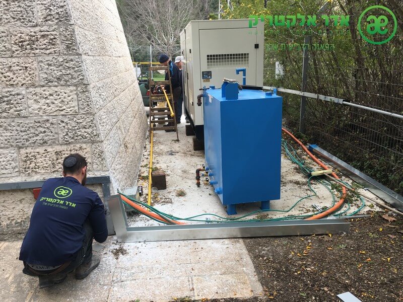 אספקה והתקנת גנרטור חירום